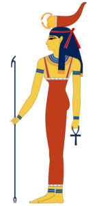 dea egizia Serket raffigurazione