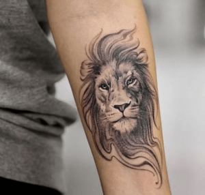 idea tatuaggio leone 1