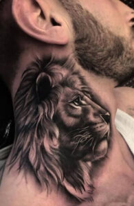 idea tatuaggio leone 10