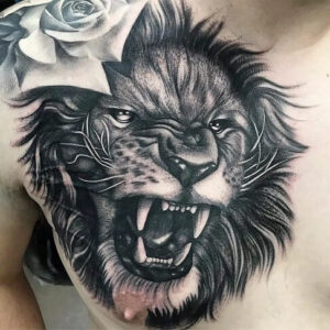 idea tatuaggio leone 16