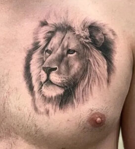 idea tatuaggio leone 17