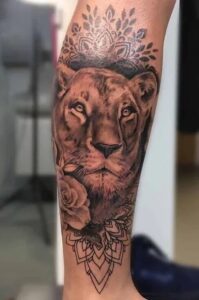 idea tatuaggio leone 21