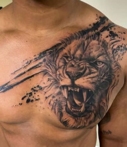 idea tatuaggio leone 24