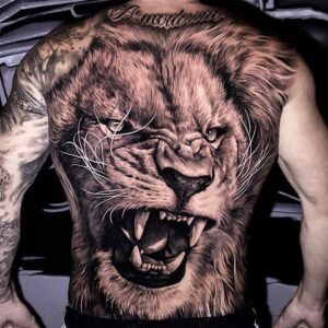 idea tatuaggio leone 29