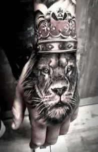 idea tatuaggio leone 4