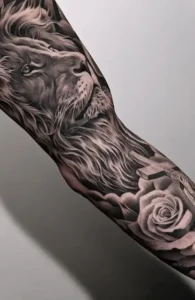 idea tatuaggio leone 5