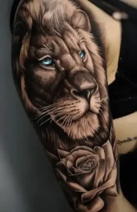 idea tatuaggio leone 6