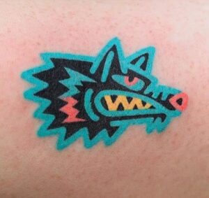 idea tatuaggio lupo 5