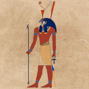 rappresentazione del dio horus