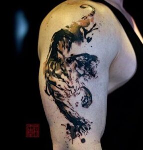 idea tatuaggio Tigre 23
