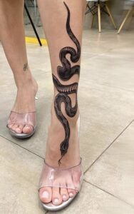 tatuaggio serpente idea 10