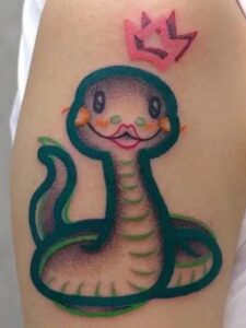 tatuaggio serpente idea 13