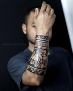 Tatuaggi braccio uomo idea 5